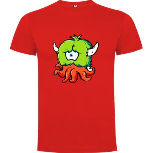 Horned Cthulhu Mascot Tshirt