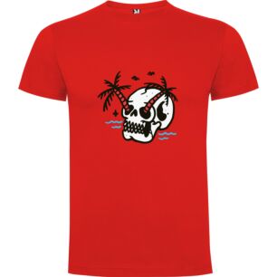 Horned Island Skull Tshirt