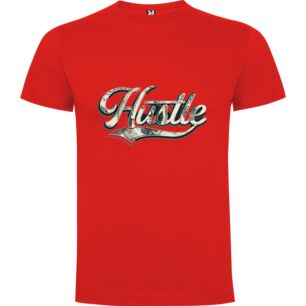 Hustle Noir Typography Tshirt