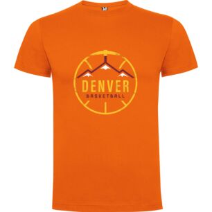 Hyper-Detailed Denver Hoops Tshirt