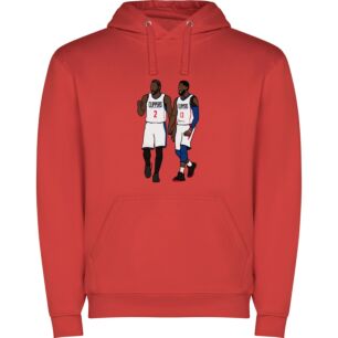 Hyper NBA Jersey Duo Φούτερ με κουκούλα σε χρώμα Κόκκινο 3-4 ετών