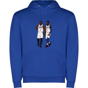 Hyper NBA Jersey Duo Φούτερ με κουκούλα σε χρώμα Μπλε 11-12 ετών