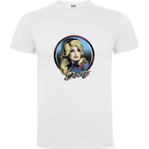 Iconic Dolly Portrait Tshirt σε χρώμα Λευκό 9-10 ετών