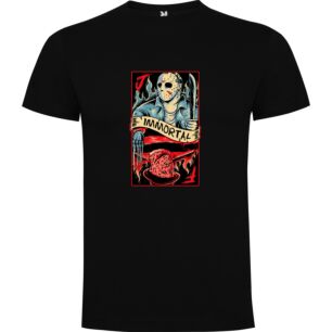 Immortal's Blade: 4K Horror Art Tshirt