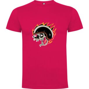 Infernal Skull: Fiery Rock Tshirt