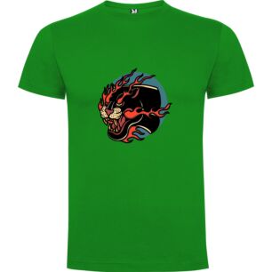 Inferno Feline Design Tshirt