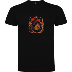 Inferno's Fiery Dragon Tshirt