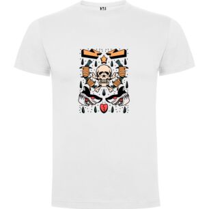 Ink & Bones Concept Tshirt σε χρώμα Λευκό XXLarge