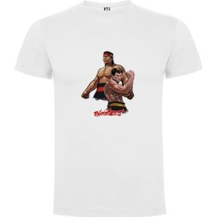 Inked Fighters: SF5 Style Tshirt σε χρώμα Λευκό 3-4 ετών