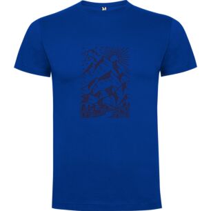 Inked Scenic Mountainscape Tshirt