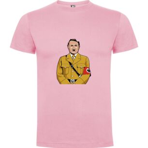 Inspired Military Uniform Homage Tshirt σε χρώμα Ροζ Medium