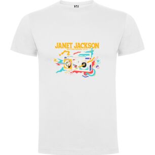 Jackson-Inspired Tshirt Art Tshirt σε χρώμα Λευκό 5-6 ετών