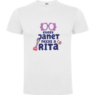 Janet Loves Her Rita Tshirt σε χρώμα Λευκό 11-12 ετών