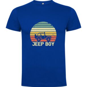 Jeep Boy Retro Ride Tshirt