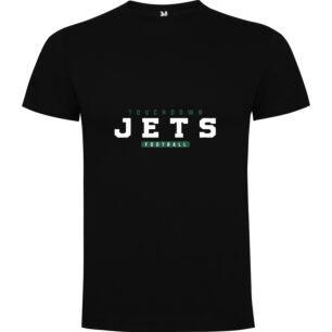 Jets NYC Logo Wallpaper Tshirt