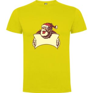 Jolly Santa Notes Tshirt