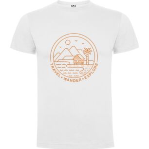 JoWander's Inspired Adventure Tshirt σε χρώμα Λευκό Large