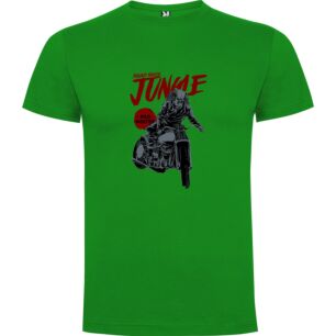 Jungle Biker Art Tshirt