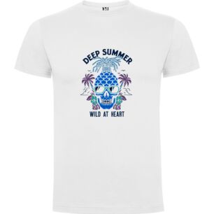 Jungle Skull Summer Vibe Tshirt