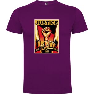 Justice Fist Art Album Tshirt