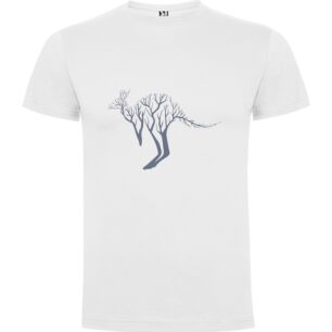 Kangaroo Tree Fractal Tshirt