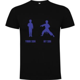 Karate Family Action Figures Tshirt