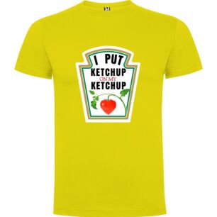 Ketchup Obsession Deluxe Tshirt