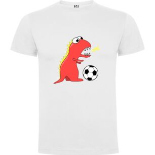 Kickin' Dino Sports Fun Tshirt σε χρώμα Λευκό 7-8 ετών