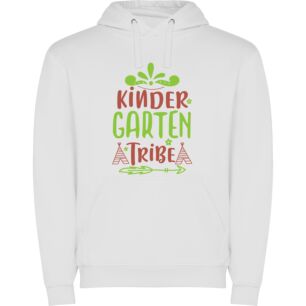Kinder Garden Chronicles Φούτερ με κουκούλα σε χρώμα Λευκό XLarge