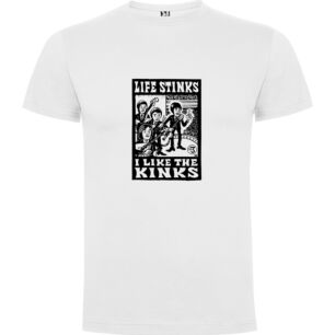 Kinks & Stinks Art Tshirt σε χρώμα Λευκό 7-8 ετών