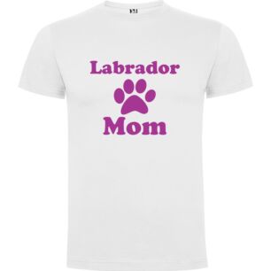 Lab Mom's Superior Paw Tshirt σε χρώμα Λευκό Medium