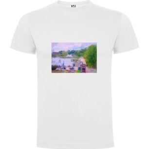 Lake Impressions: Painterly Inspiration Tshirt σε χρώμα Λευκό 9-10 ετών