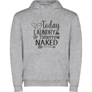 Laundry vs Naked: Today! Φούτερ με κουκούλα