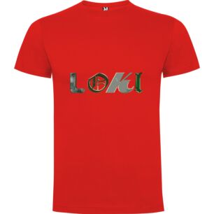 Lavish Loki Logomania Tshirt