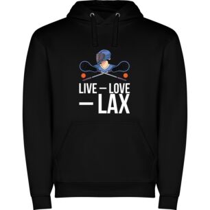 Lax Life Los Angeles Φούτερ με κουκούλα