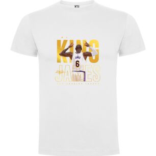 LeBron's Big Presence Tshirt σε χρώμα Λευκό 11-12 ετών