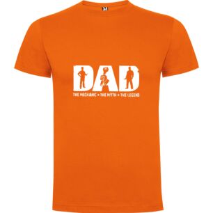 Legendary Dad Mechanic Tshirt