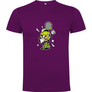 Lemon-Wearing Tennis Mascot Tshirt