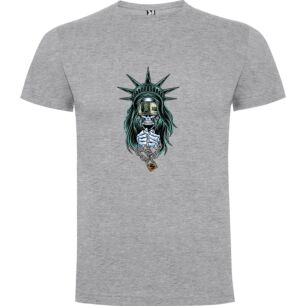 Liberty's Cyberpunk Portrait Tshirt σε χρώμα Γκρι XXXLarge(3XL)