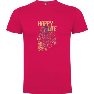 Life is Happy Art Tshirt