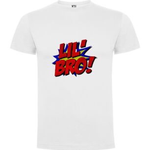 Lil Bro Retro Epic Tshirt σε χρώμα Λευκό 5-6 ετών