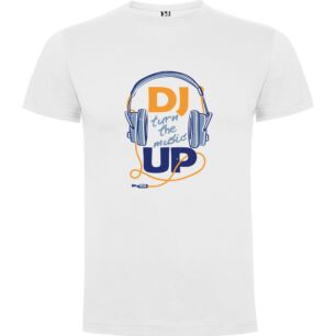 Lit DJ Headphones Tshirt