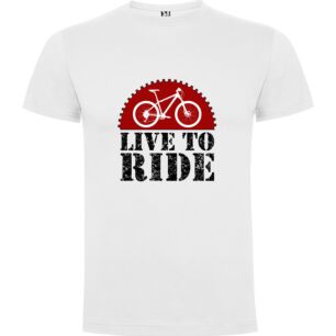 Live to Ride Bicycle Tshirt σε χρώμα Λευκό 9-10 ετών