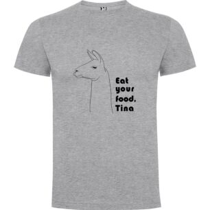 Llama Foodie Artworks Tshirt