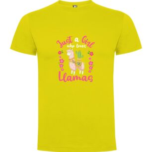 Llama Glam Drama Tshirt