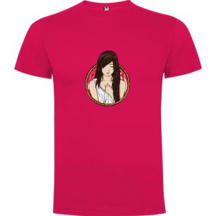 Long-Haired Circle Maiden Tshirt