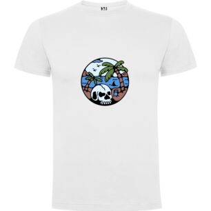 Lost Paradise: Skullscape Tshirt σε χρώμα Λευκό XXLarge