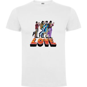 Love Above Beatles Tshirt σε χρώμα Λευκό 3-4 ετών