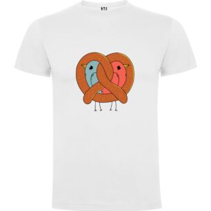 Love Knot Avian Duo Tshirt σε χρώμα Λευκό Small