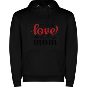 Love Mom's Art Collection Φούτερ με κουκούλα